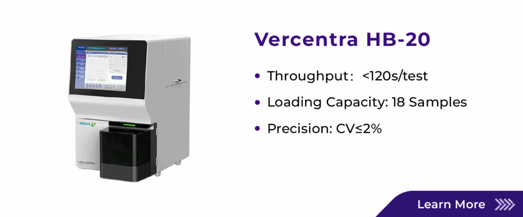 virtuedx hematology instrument banner with highlight features